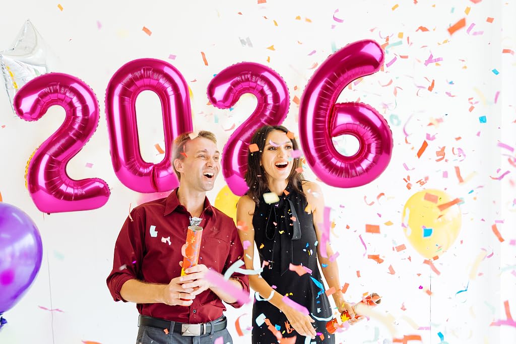 Light Brown 2026 Number Balloon, Light Brown Number Balloons 40 Inch, 2026 Balloon Birthday Decorations, 2026 Birthday Party Supplies, 2026 Graduation Party Favors, Class of 2026 Decorations BST326L