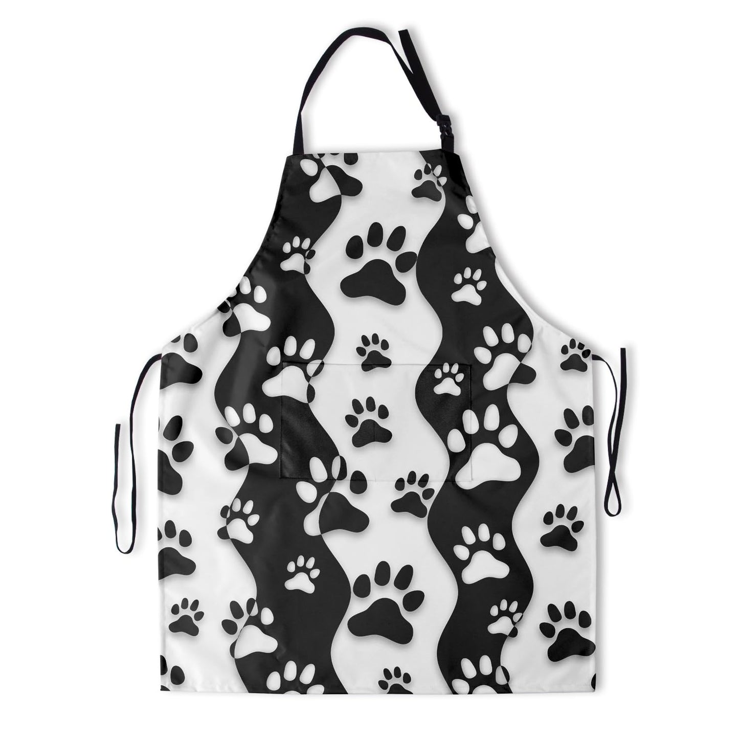 Art Apron with Pocket for Women Men | Kitchen Aprons Chef Apron for Cooking Baking BBQ Painting Gardening BST202