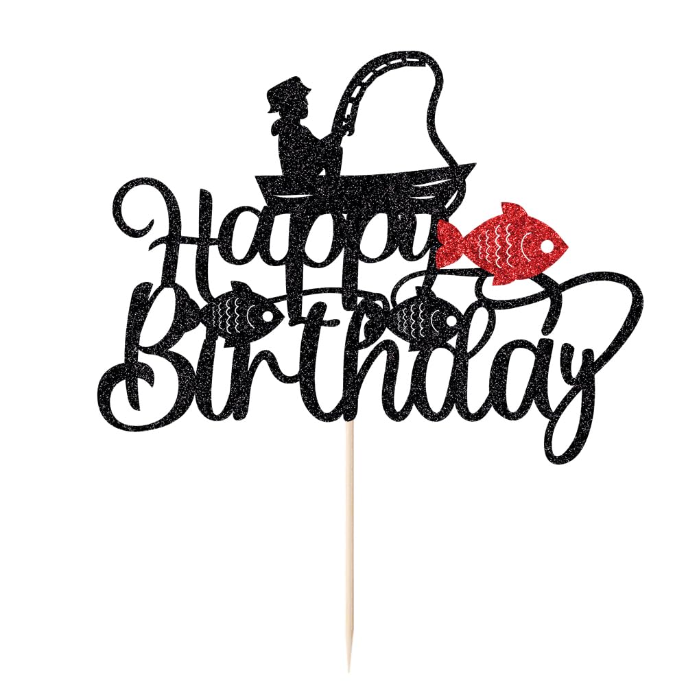 Music Happy Birthday Cake Topper，Roll Music Cake Decor Hip Hop Dancing Ball Cake Decorations，Guitar Note Birthday Party Supplies BST220