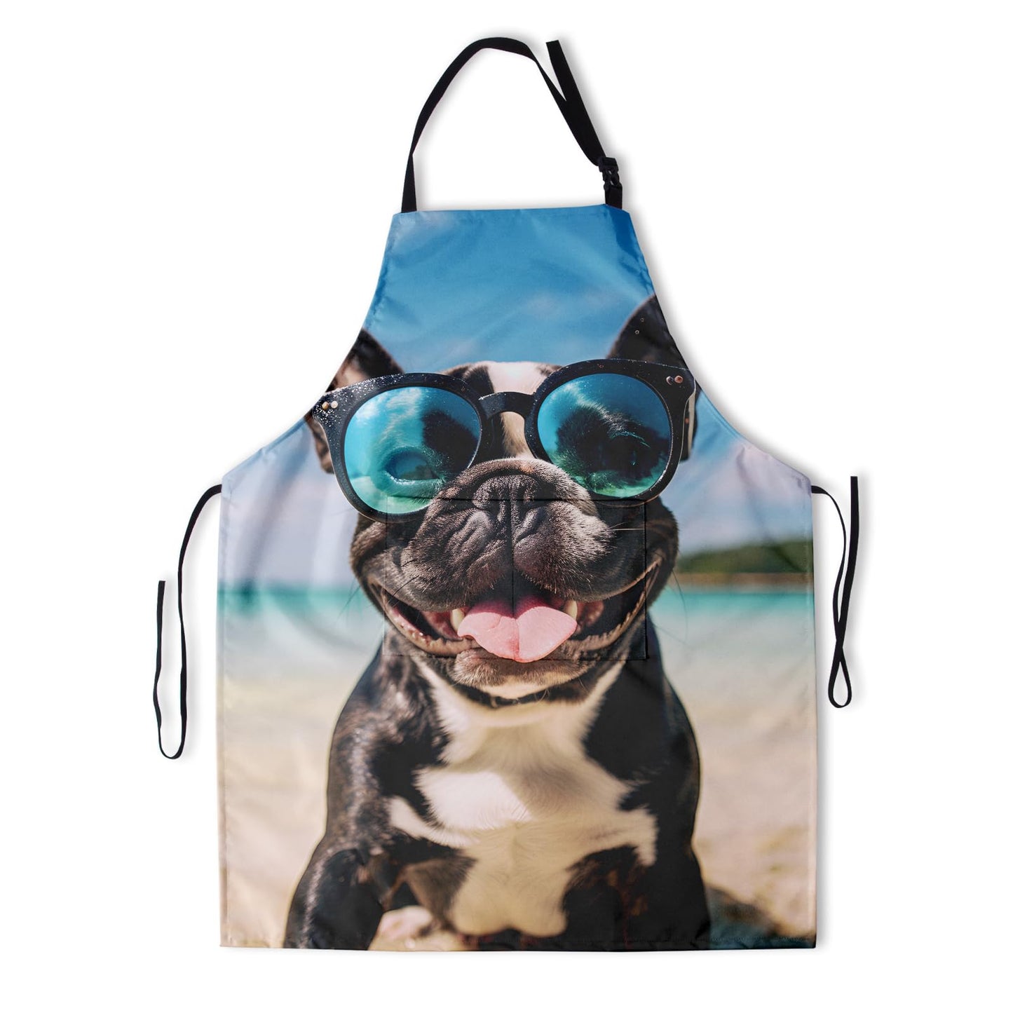 Art Apron with Pocket for Women Men | Kitchen Aprons Chef Apron for Cooking Baking BBQ Painting Gardening BST202