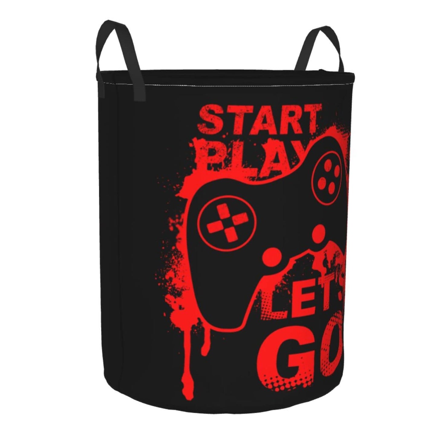 Basketball Round Laundry Hamper Basket Ball Texture Storage Basket Toys Clothes Organizer Bin For Home Bathroom Bedroom Dorm Nursery, 62l BST202