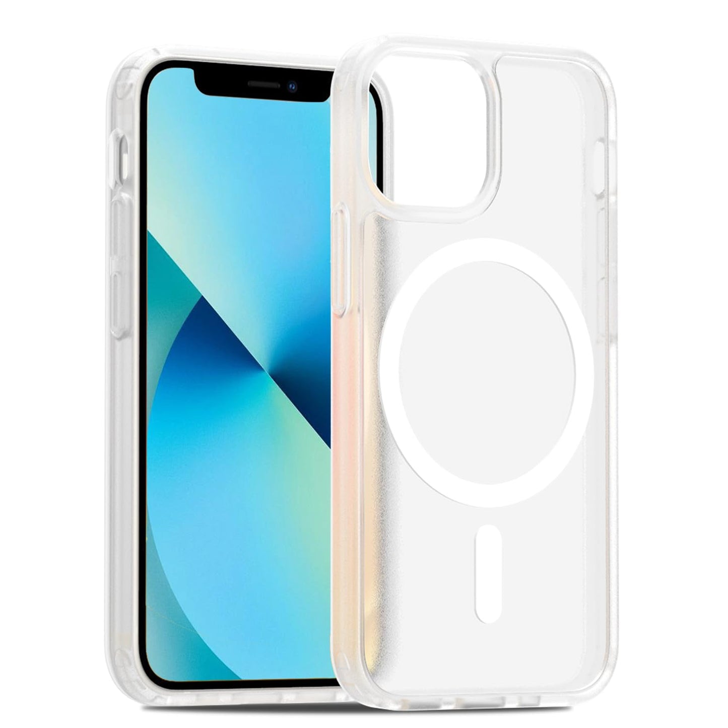 PinLiSheng for iPhone 17 Pro Max Case， Compatible with MagSafe, Shockproof Military-Grade Protection, Scratch-Resistant Back, Anti-Yellowing，Magnetic Phone Case for iPhone 17 Pro Max, Clear WN420