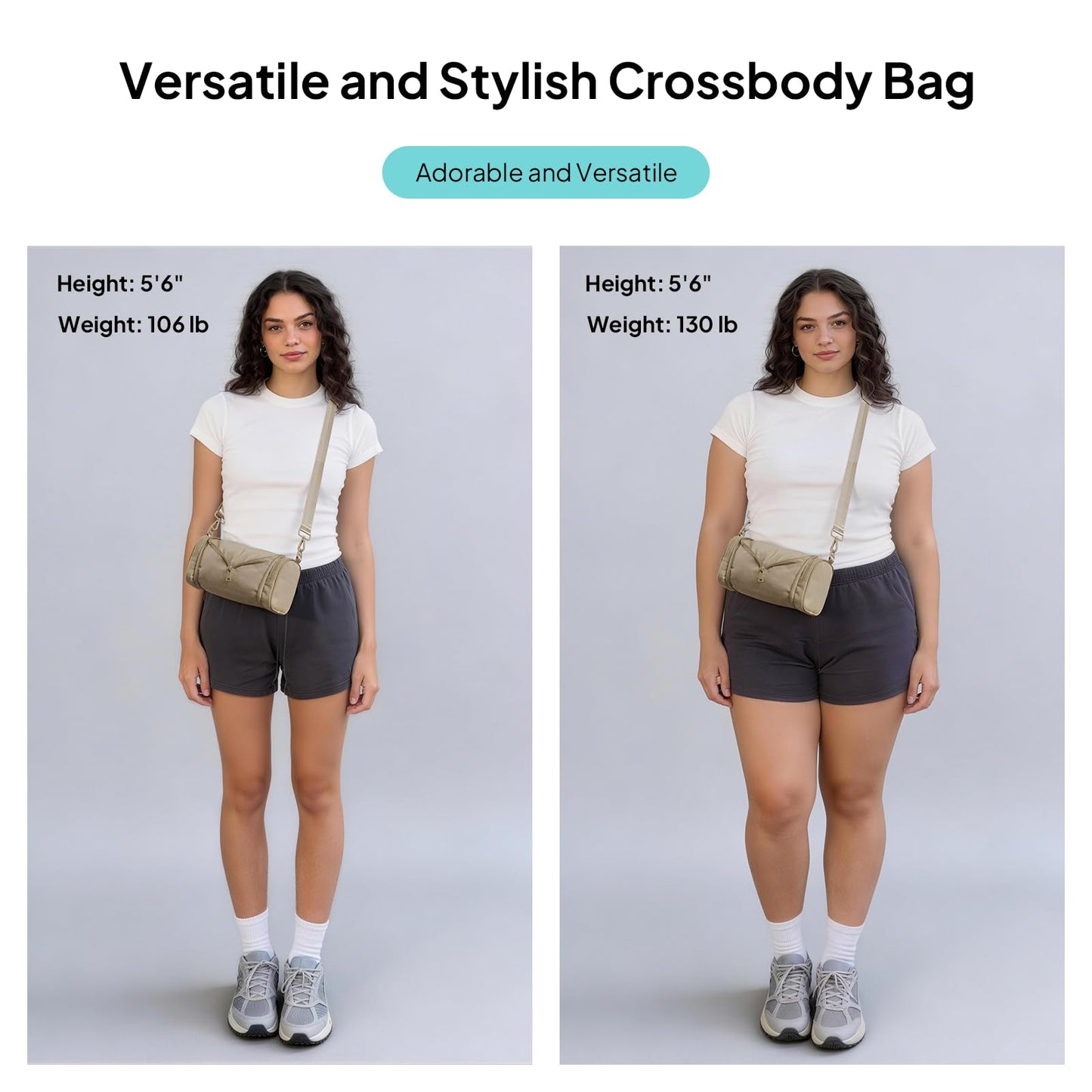TOPEAST Sling Bag for Women, Anti-Theft Crossbody Bag with RFID Blocking & Small Water Bottle Holder for Travel BST202