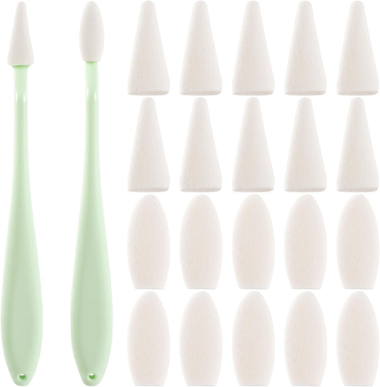 YALOJE 22pcs Blending Stumps Set for Drawing, Paper Art Blending Blenders Stumps with Replacement Sponge Wipes, Round Pointed Sketch Trimmer Erase Sponge Wiper, Art Tools for Correcting, Shadowing WN420