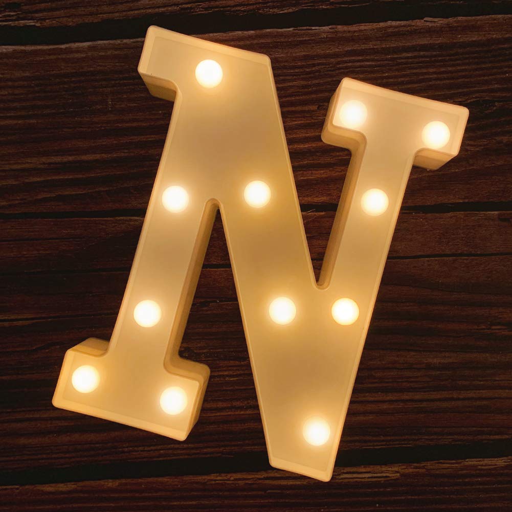 MUMUXI Marquee Light Up Letters | Large Light Up Numbers | Battery Powered and Bright with Every Letter of the Alphabet | For Wedding, Birthday, Party, Celebration, Christmas or Home Decoration (0) BST220