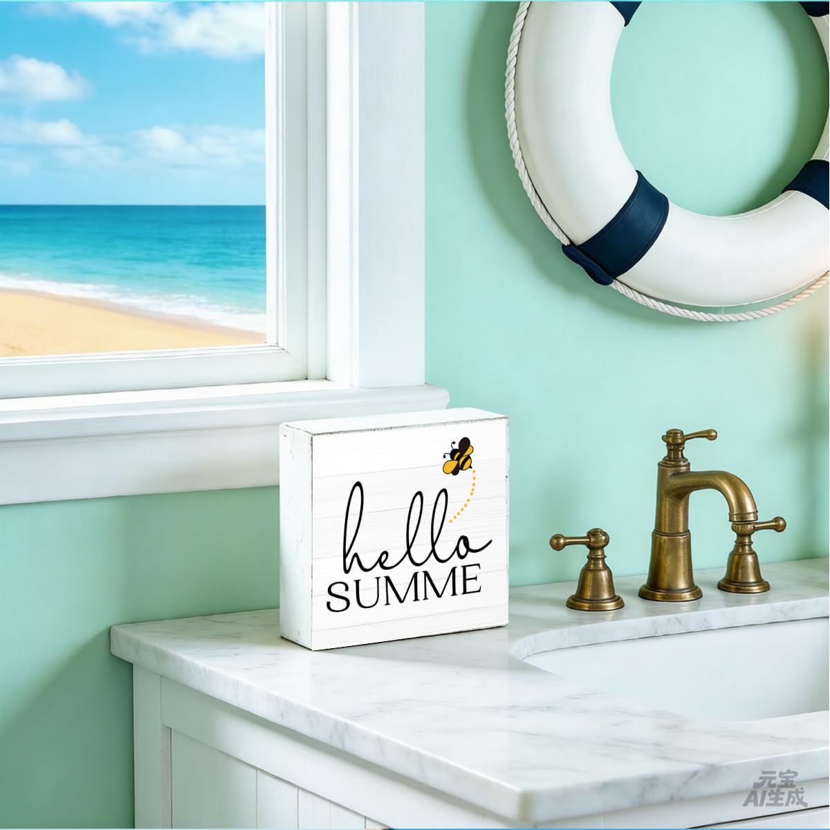 Coffee Sign Decor Sunshine Decorations for Home Office Coffees Station | Coffee Bar Decor Decorations for Home Funny Sun Table Desk Decorations Unique Housewarming Gift Ideas for Women BST202