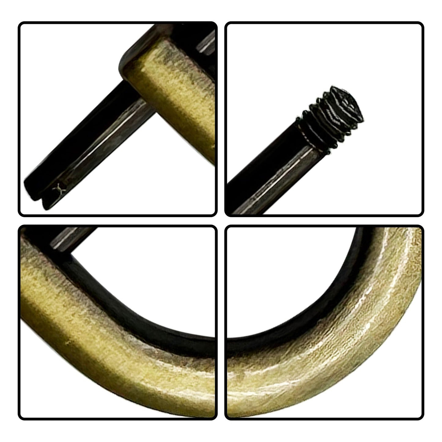 U Shape D Ring with Closing Screw Shackle BST220