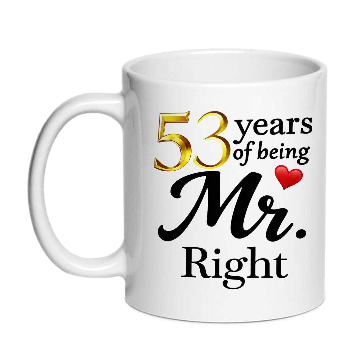 10 Year Anniversary For Couple Coffee Mugs Set of 2-10th Wedding Gifts Decorations for Parents Grandparents Husband Wife Him Her 11oz (10th) BST220