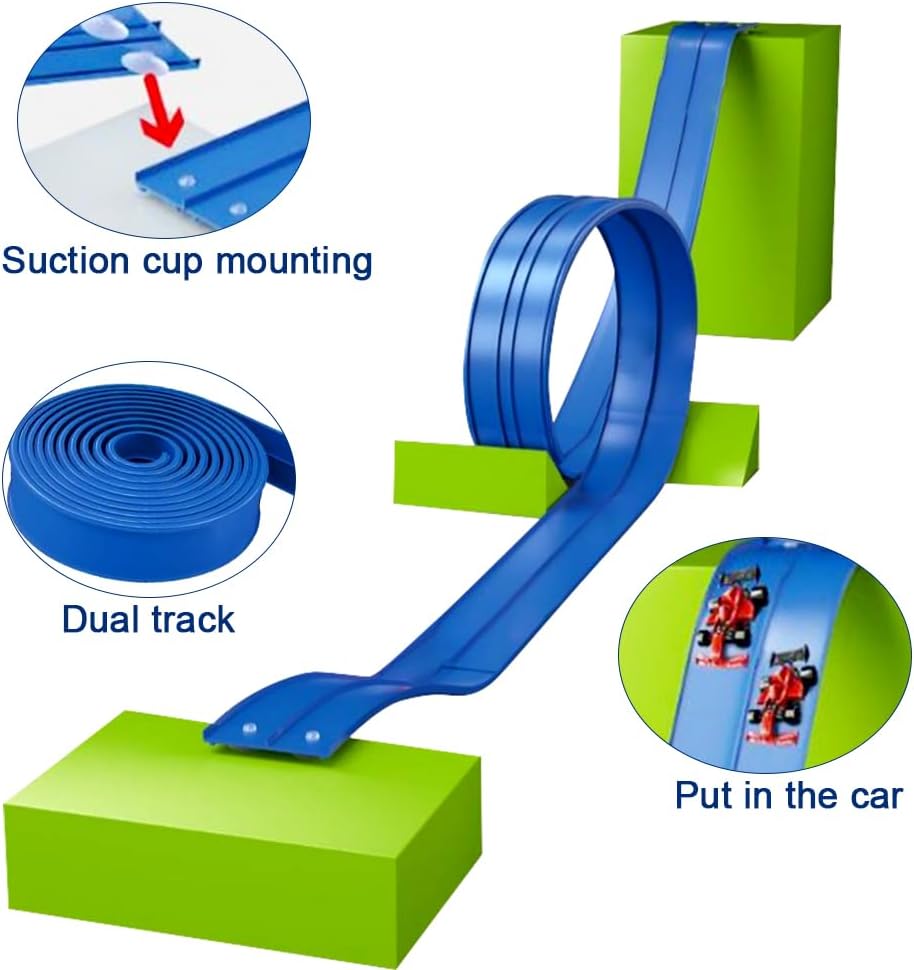Racing Track: Let Your Engines Roll Car Racing Track Race Car Track for Children 64