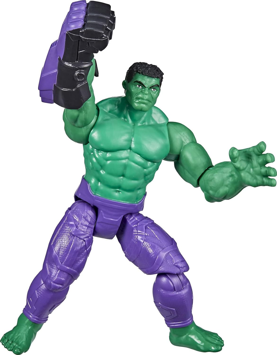 Avengers Marvel Mech Strike 6-inch Scale Action Figure Toy Hulk with Compatible Mech Battle Accessory 65
