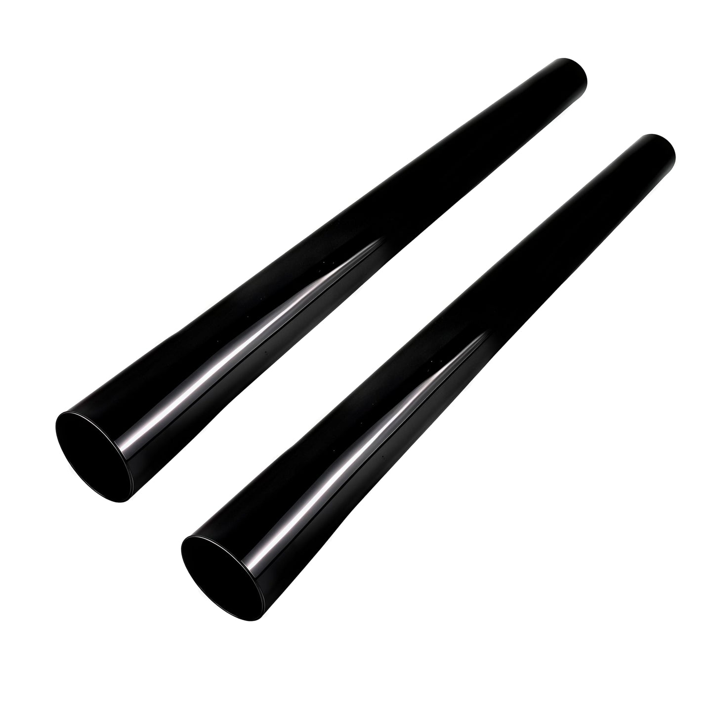 Vacuum Extension Tubes 2Pack, 1.25 Inch Diameter, 14.76" and 17.71" Length - Black | Compatible with 1-1/4 Inch Hose Wet/Dry Vacuum Cleaners | Versatile Tool (Black, 1 P14.76" +1 P 17.71 ") BST202
