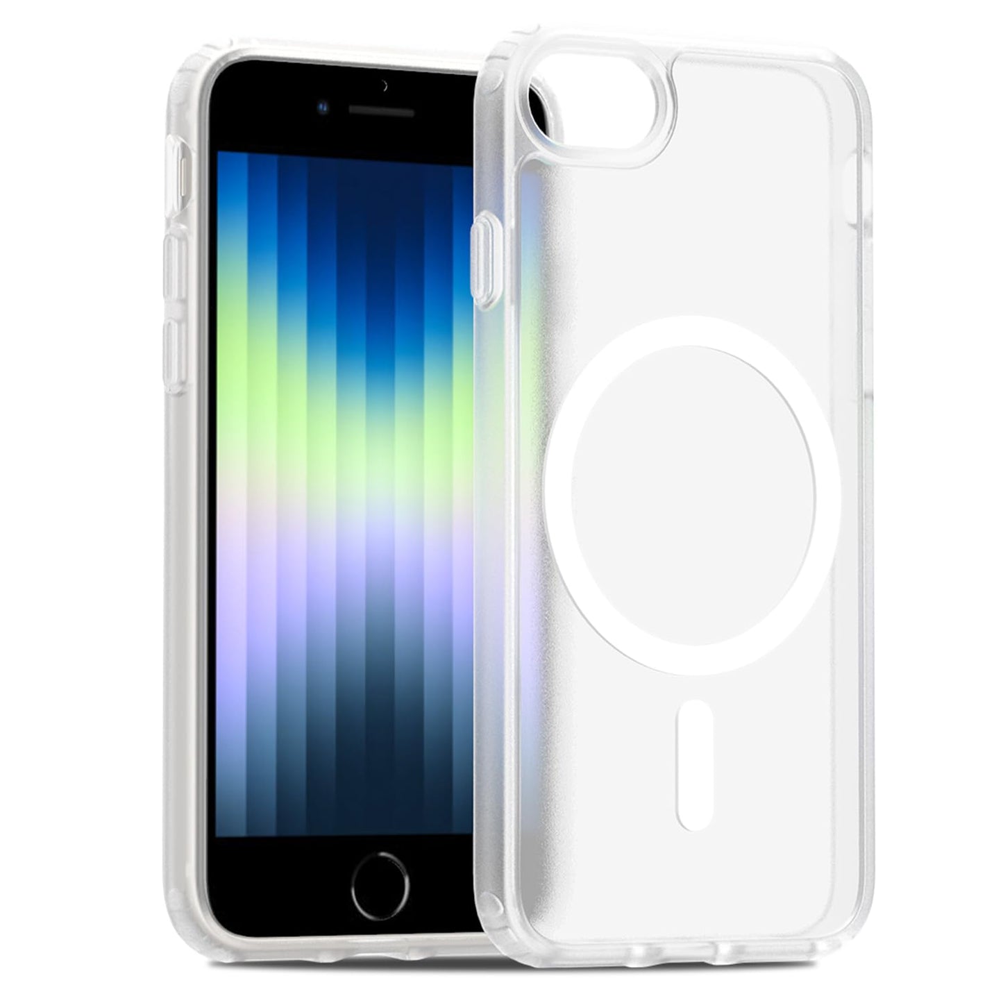 PinLiSheng for iPhone 17 Pro Max Case， Compatible with MagSafe, Shockproof Military-Grade Protection, Scratch-Resistant Back, Anti-Yellowing，Magnetic Phone Case for iPhone 17 Pro Max, Clear WN420