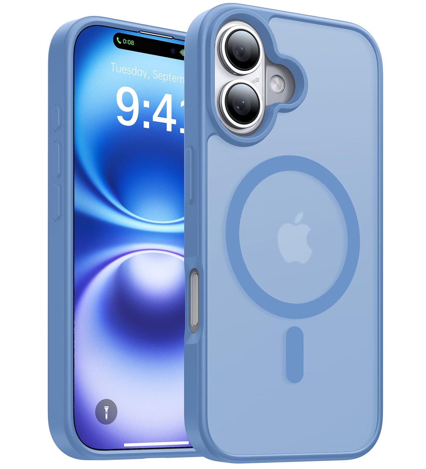 Magnetic for iPhone 17 Pro Max Case,[Anti-Slip][Compatible with MagSafe][Military Grade Drop Protection] Shockproof Protective Translucent Phone Case for iPhone 17 Pro Max Case,Wine Red WN420