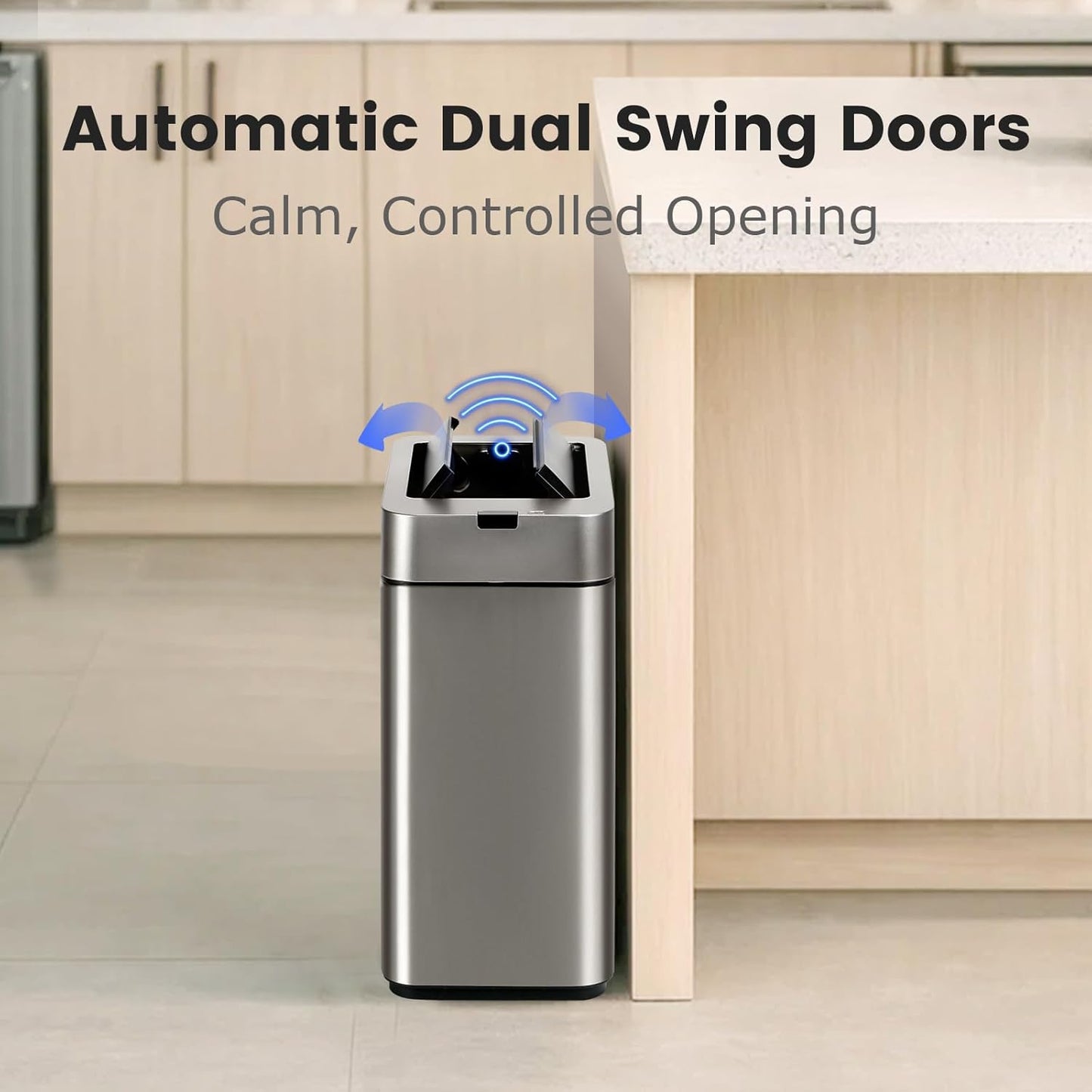 Staineless Steel Smart Trash Can 75