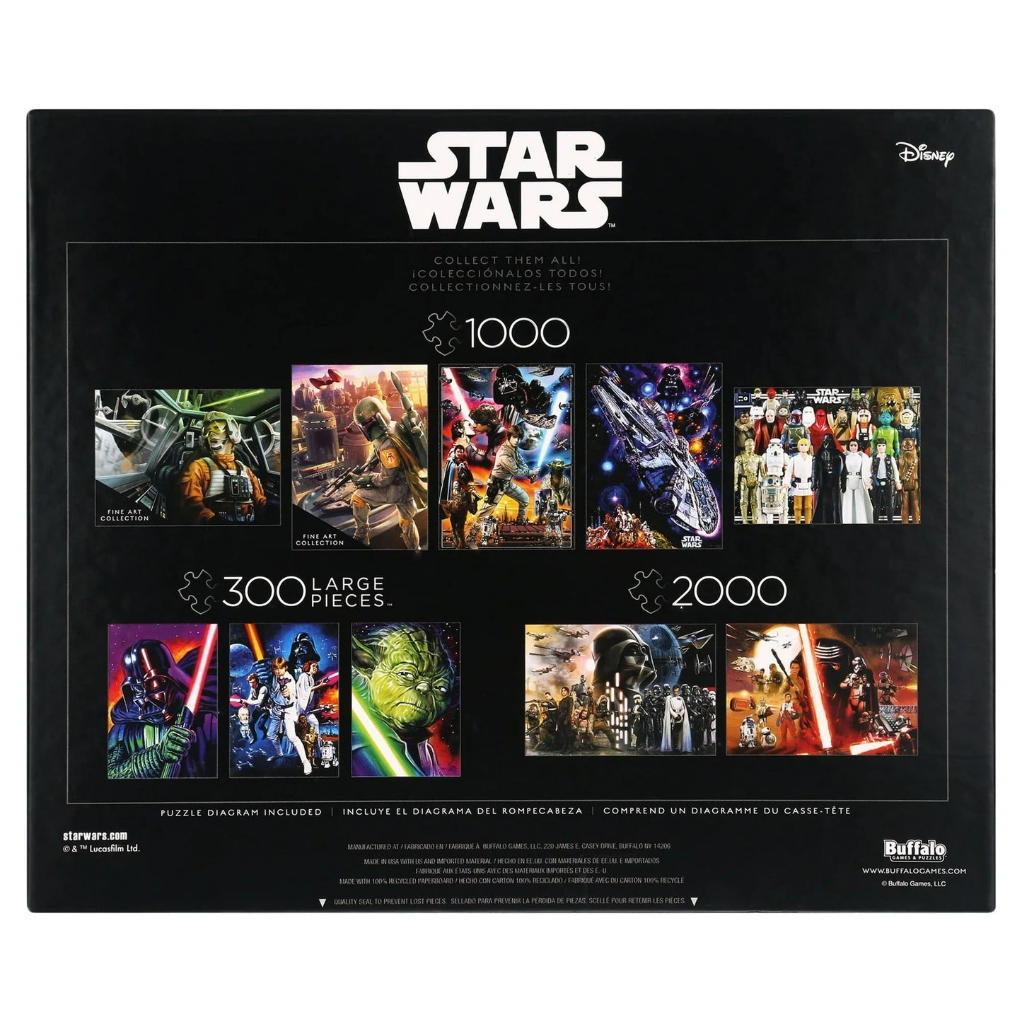 Buffalo Games - Star Wars - You Were The Chosen One - 2000 Piece Jigsaw Puzzle 60