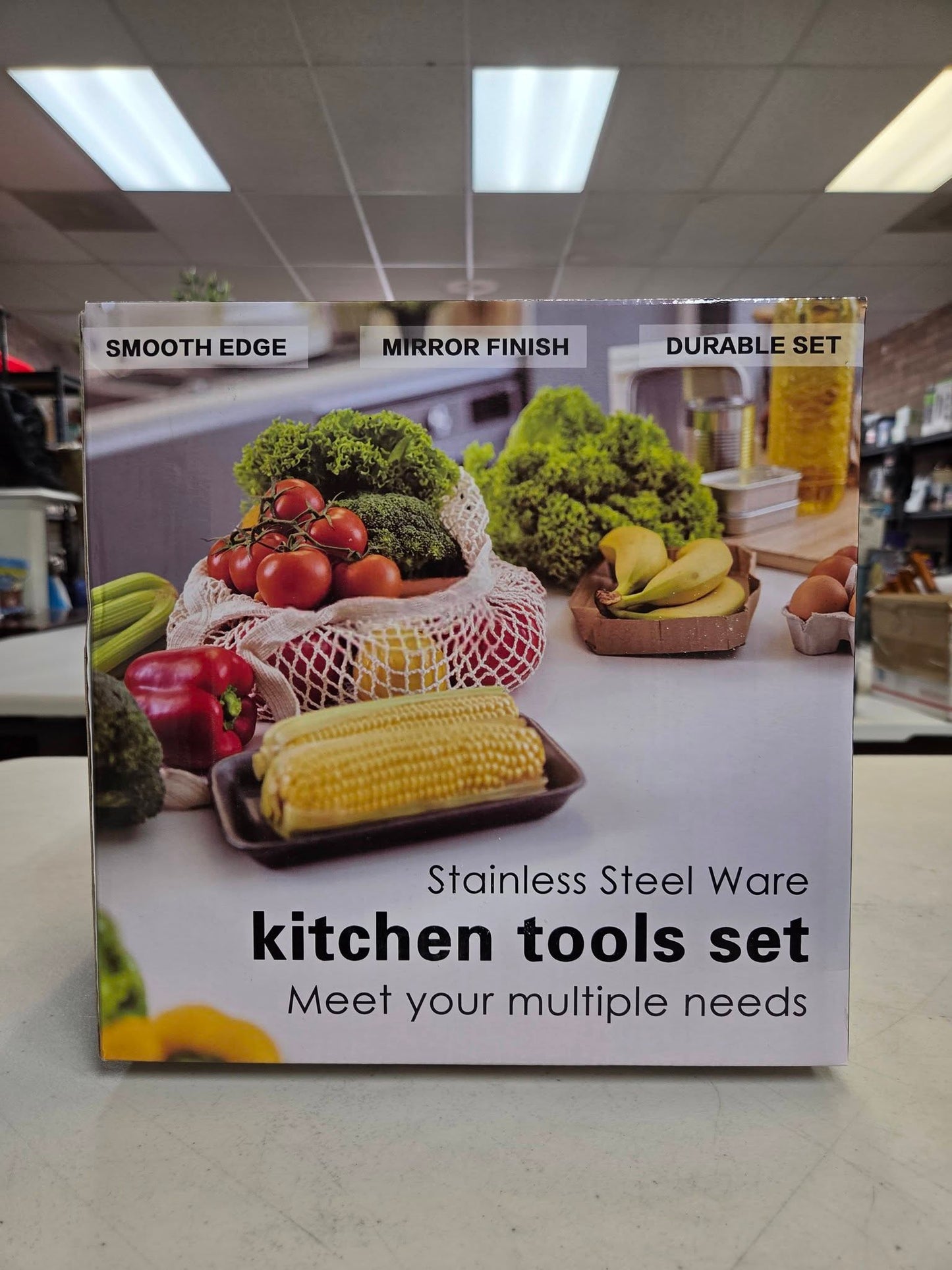 Stainless Steel Ware, Kitchen Tools Set, Stainless Steel Kitchen Bowl Set with Lids 37