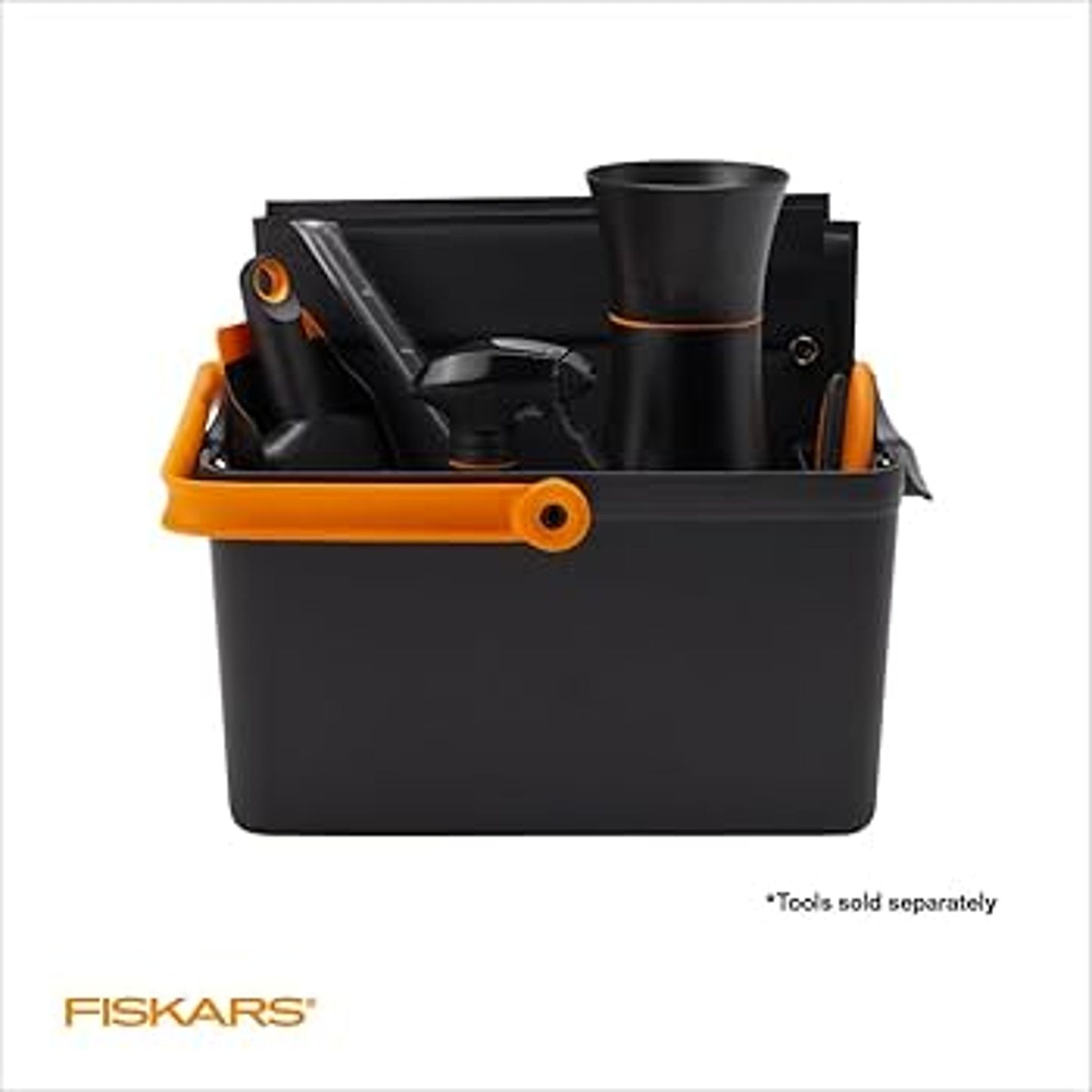 Fiskars Tool Organizer Caddy, Orange and Black, Pack of 1