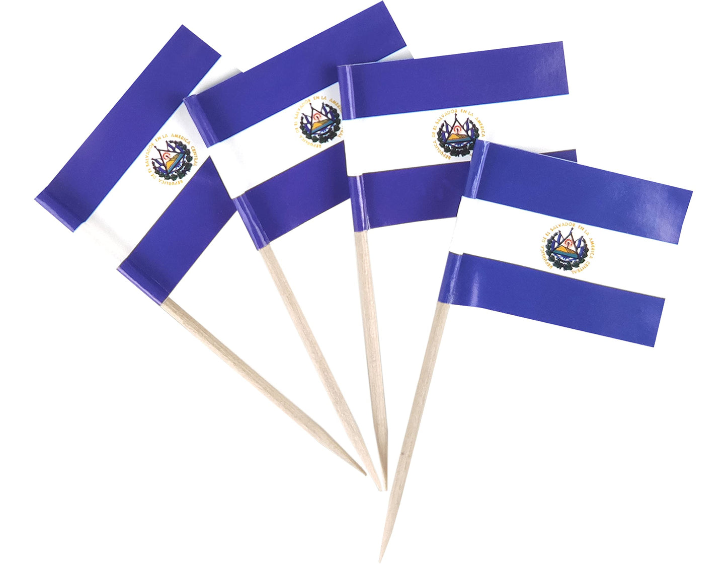 JBCD Mexico Toothpick Flag Mexican Mini Small Cupcake Topper Flags, 200pcs BST220