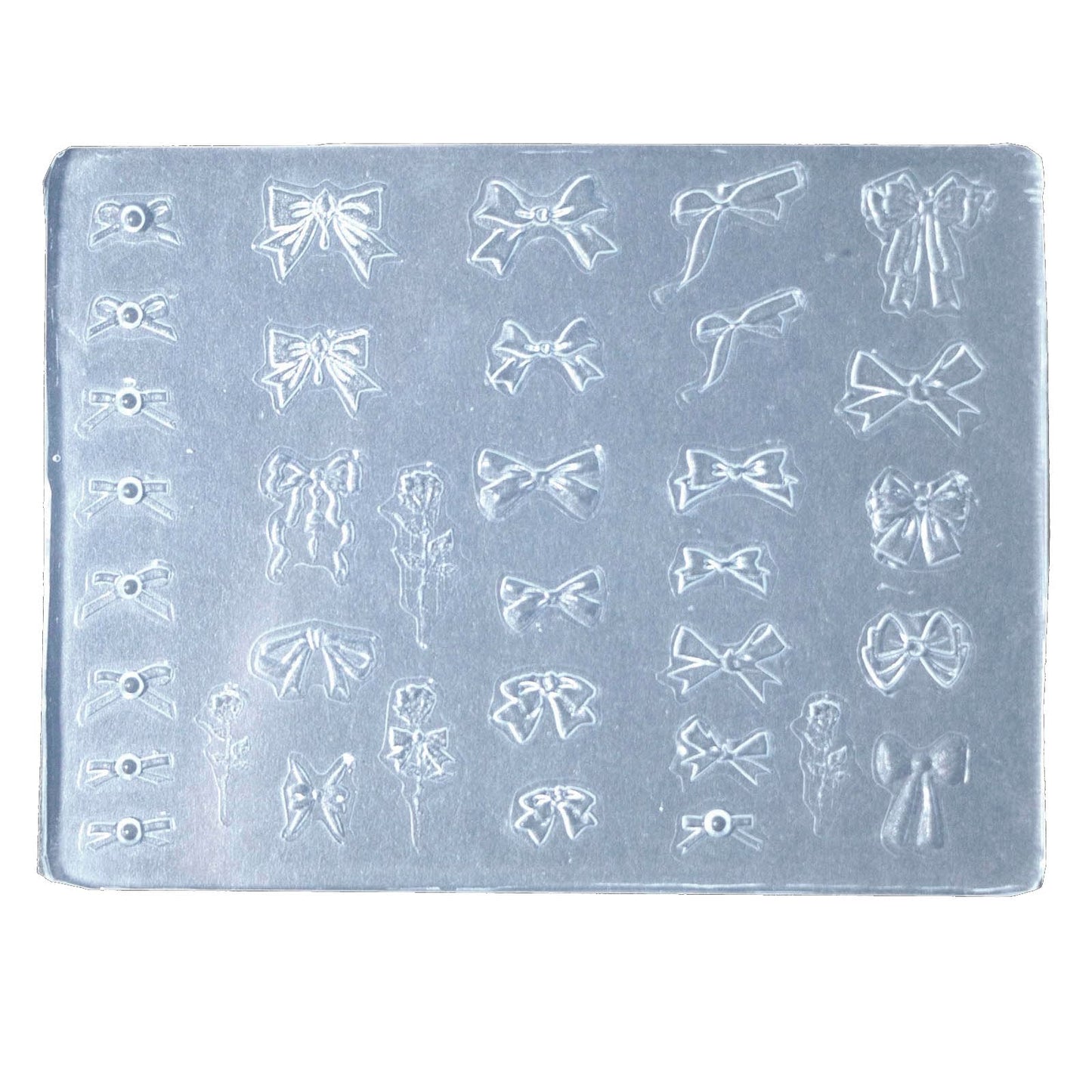 Nail Art Silicone Mold Beautiful 3D Nail Embossed Stencils Molds Epoxy Resin Mold DIY Crafts Party Home Decor BST220