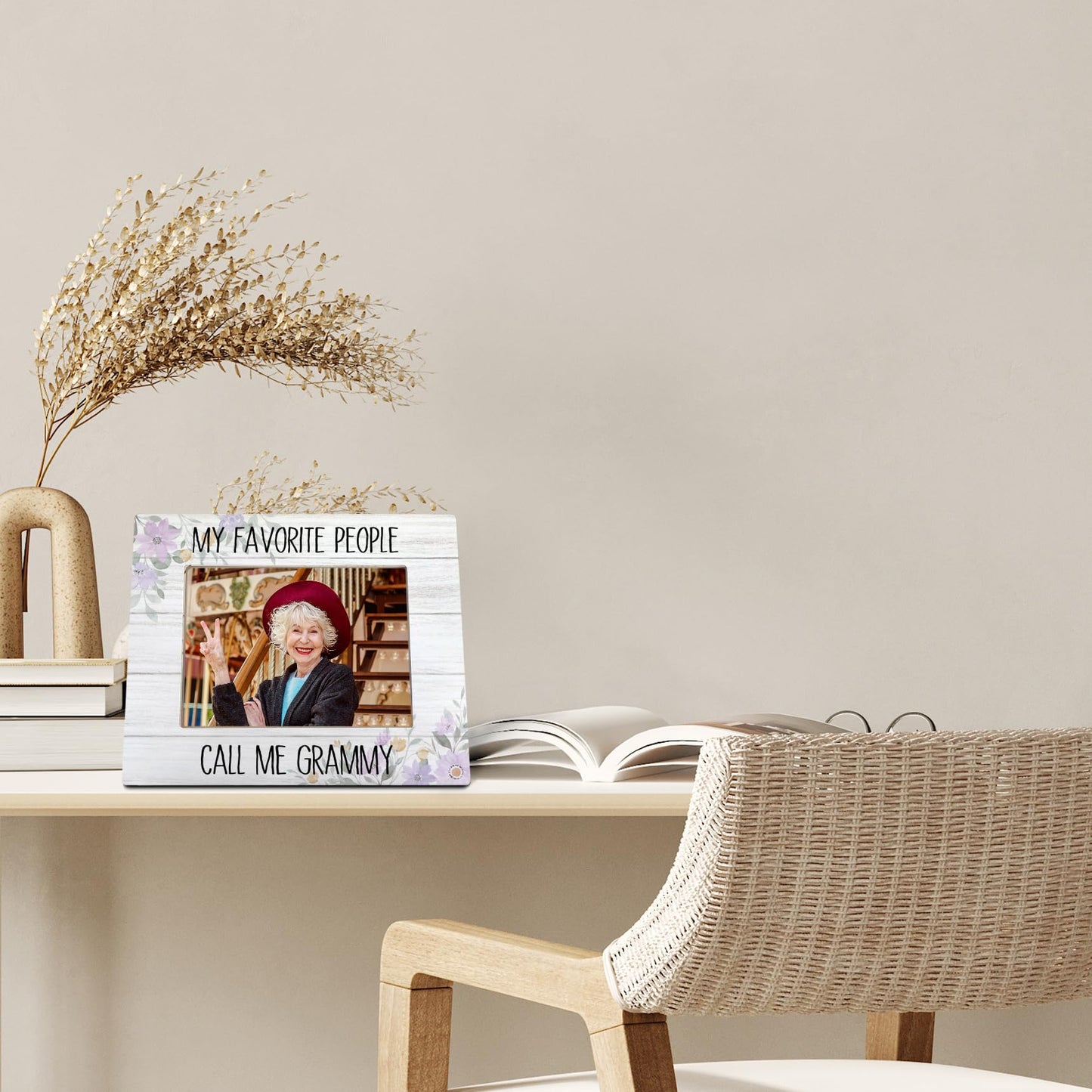 Poppy Picture Frame 8x10, Grandpa Picture Frames, Grandpa Gifts from Grandkids, Gifts for Poppy Fathers Day from Grandson Granddaughter, My Favorite People Call Me Poppy Photo Frame 5X7 BST326L