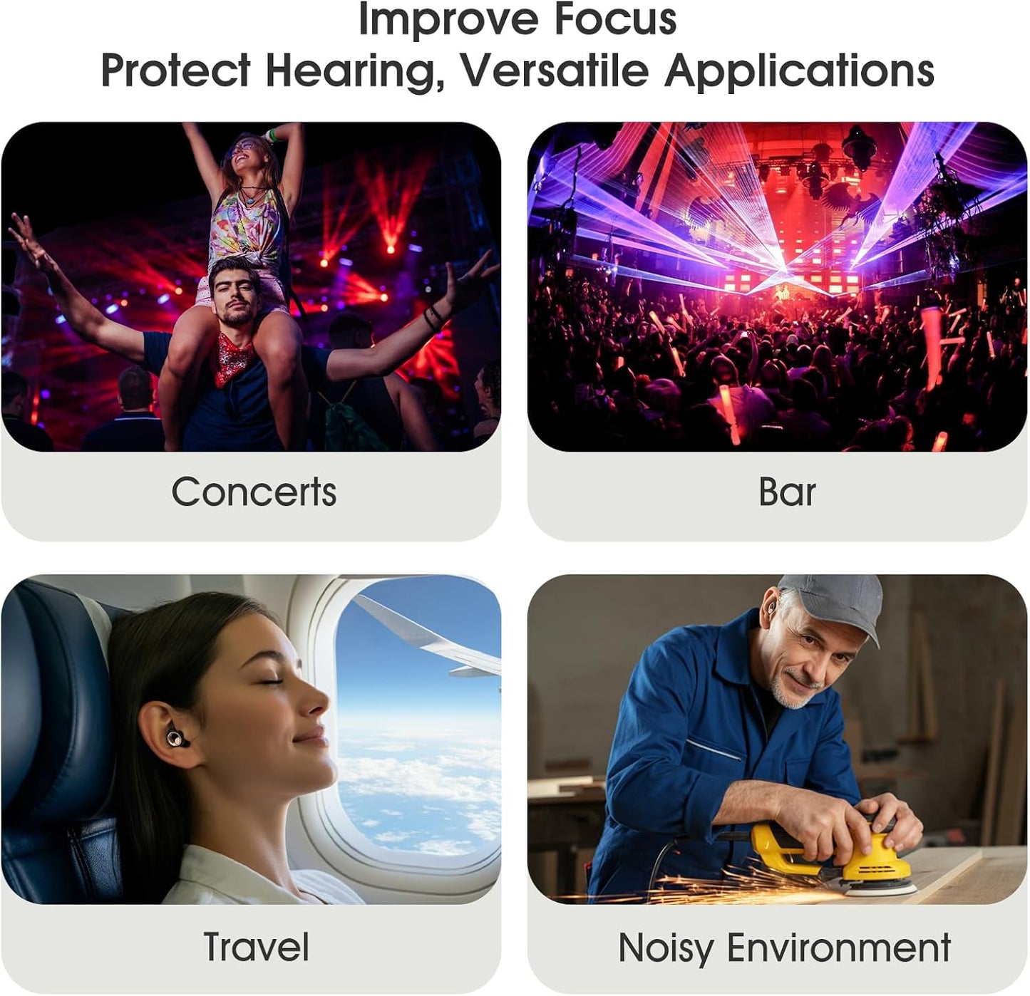 Vosaf Ear Plugs for Sleeping 80