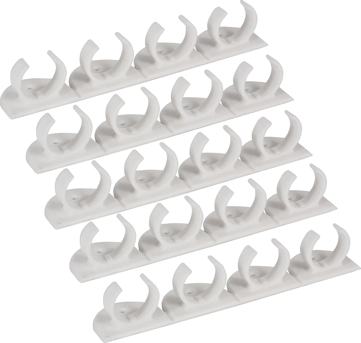 Sagler Spice Rack 36 Spice Gripper - Spice Racks Strips Cabinet Door - Use Spice Clips for Spice Organizer - Stick or Screw Spice Storage Clips BST220