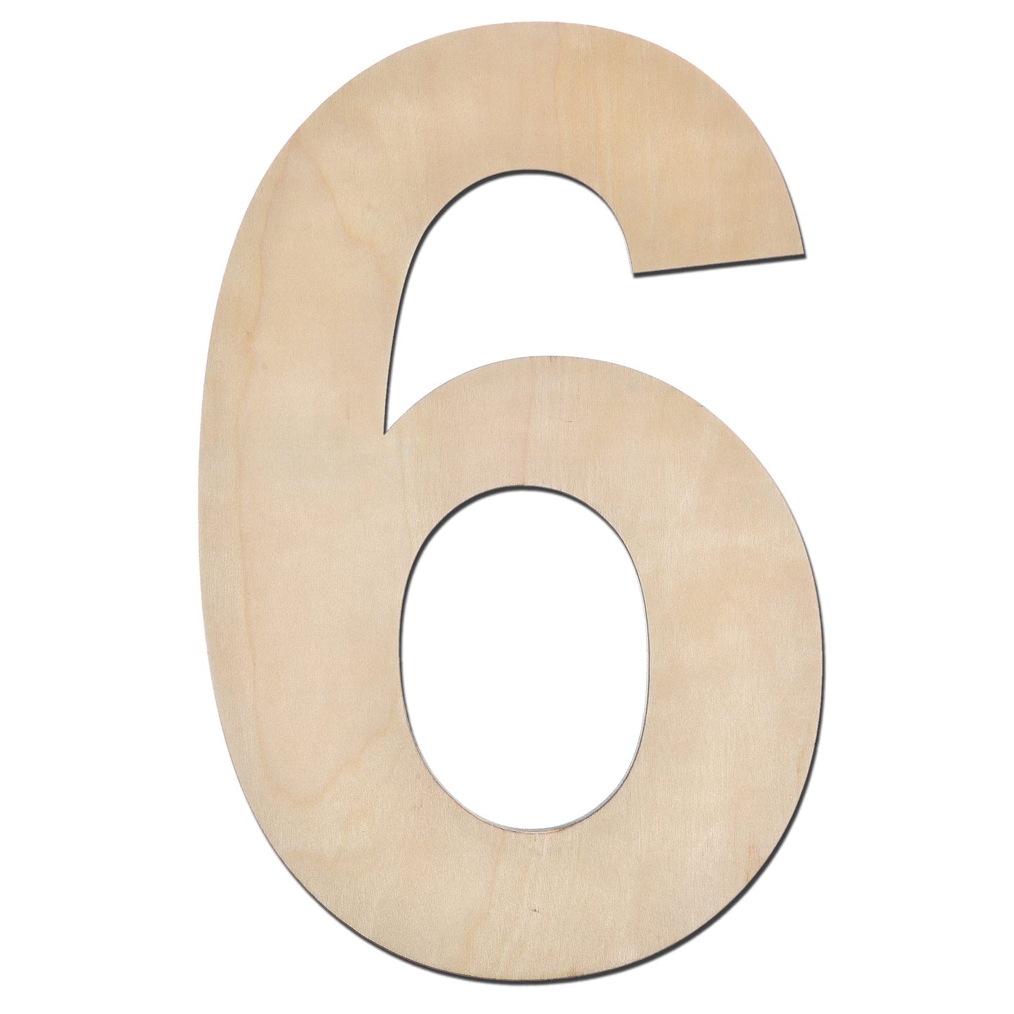 12 Inch Wooden Letter X, 1/4 Inch Thick Large Unfinished Wood Letter for Home Wall Decor, DIY Crafts BST220