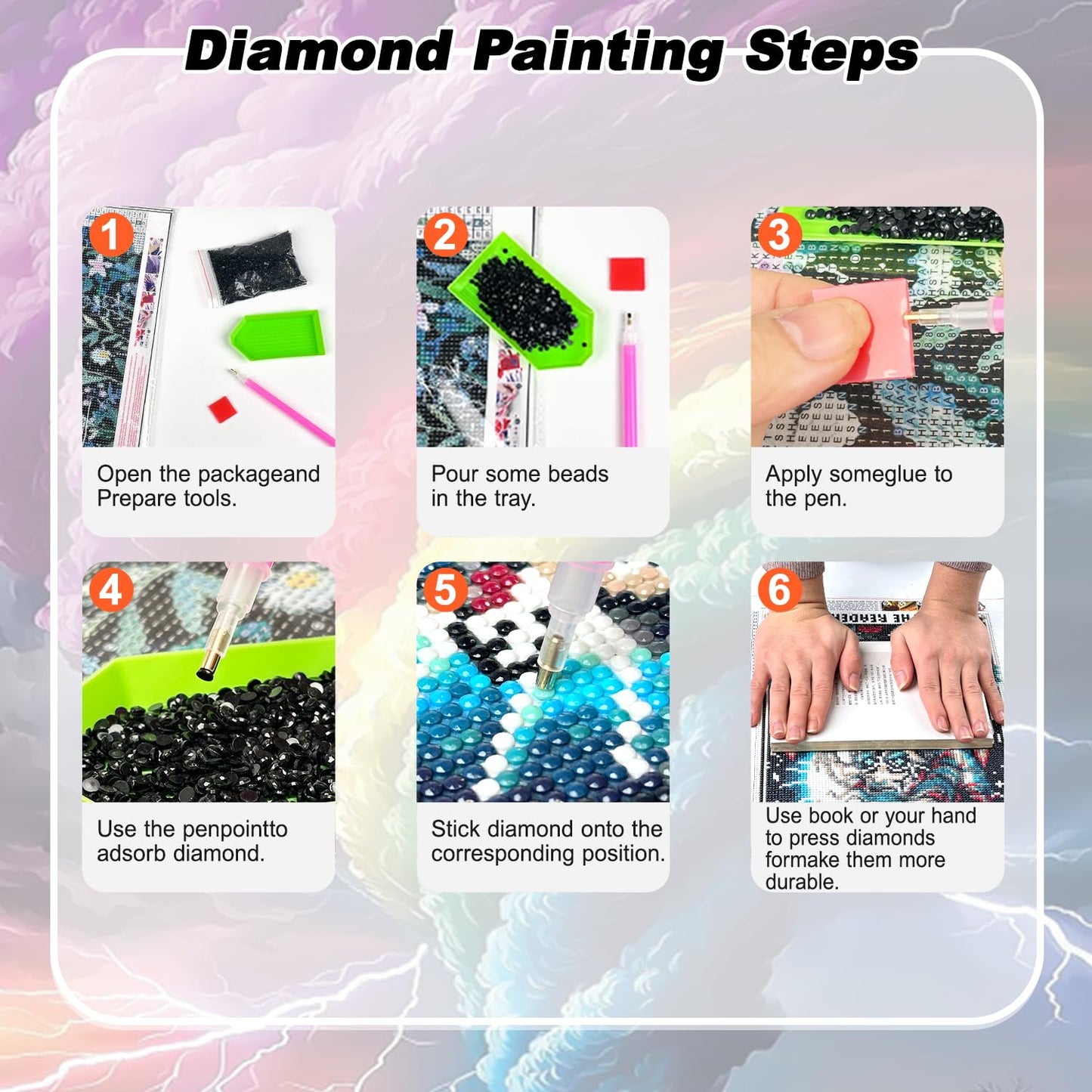 AIBOERL Cherry Diamond Art Kits for Adults,Cherry 5D Diamond Painting Kits for Adults Beginners,DIY Full Round Drill Diamond Dot Painting Gem Art Kits for Adult, Home Wall Decor 12x16Inch BST220