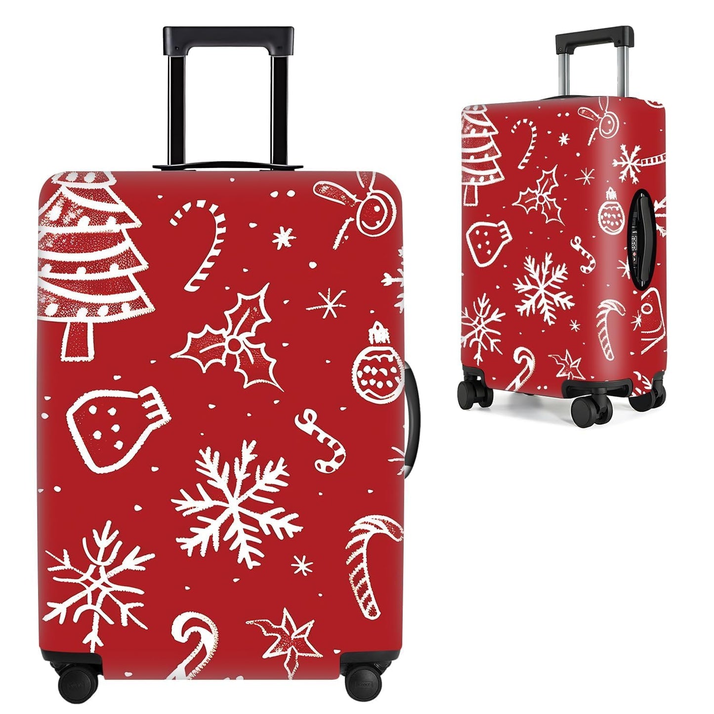 Colorful Abstract Art Luggage Cover – Vibrant Woman Face Design Suitcase Protector – Fits 32 to 34 Inch Travel Luggage,XL BST202