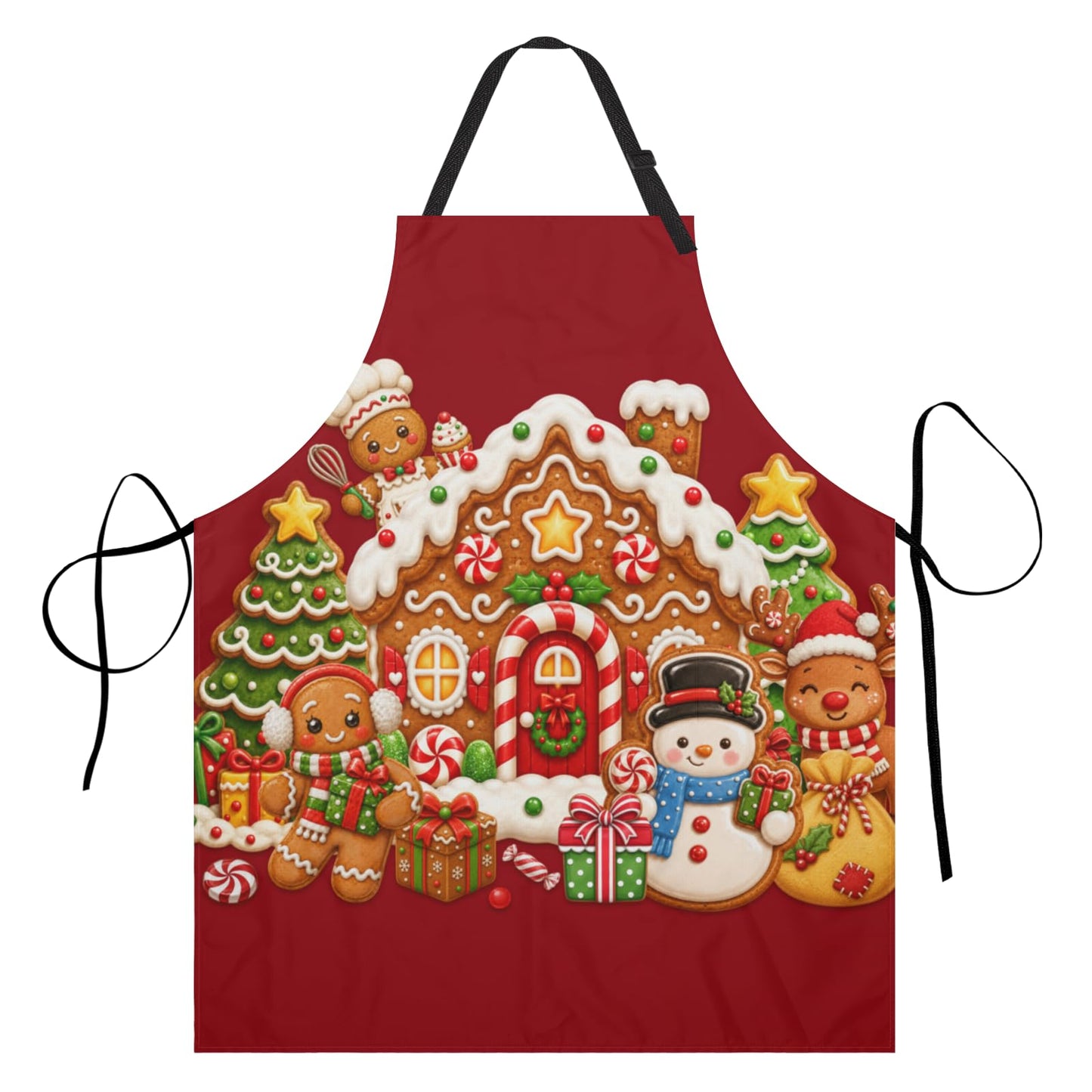 Art Apron with Pocket for Women Men | Kitchen Aprons Chef Apron for Cooking Baking BBQ Painting Gardening BST202