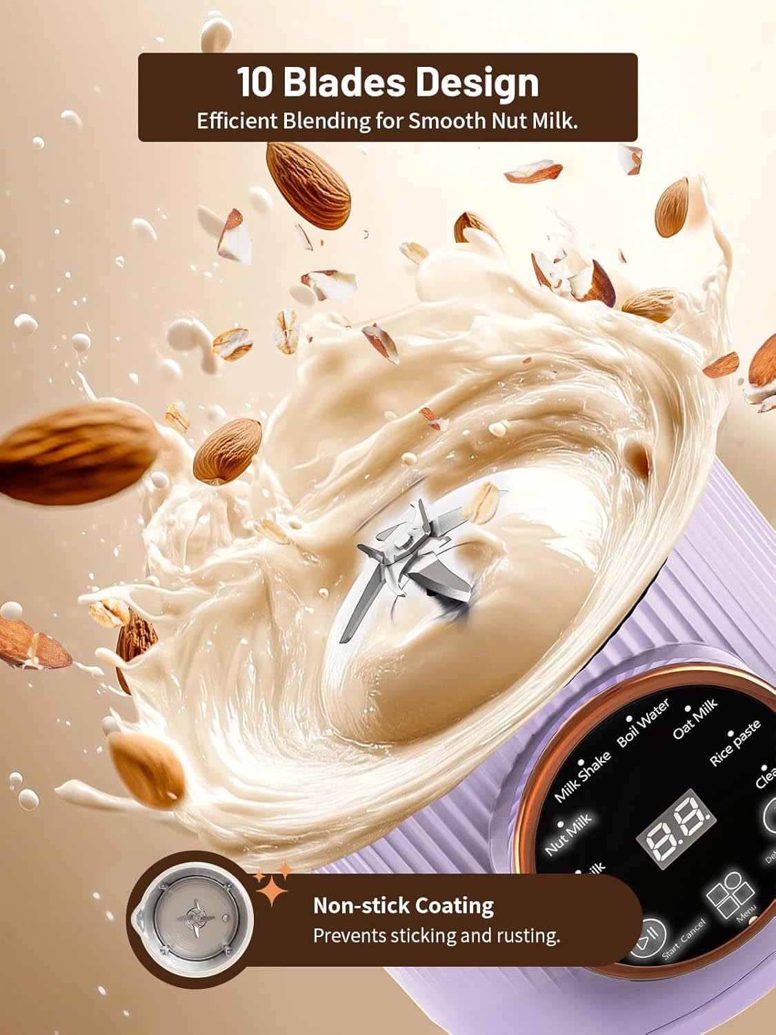Multifunctional Nut Milk Maker 86