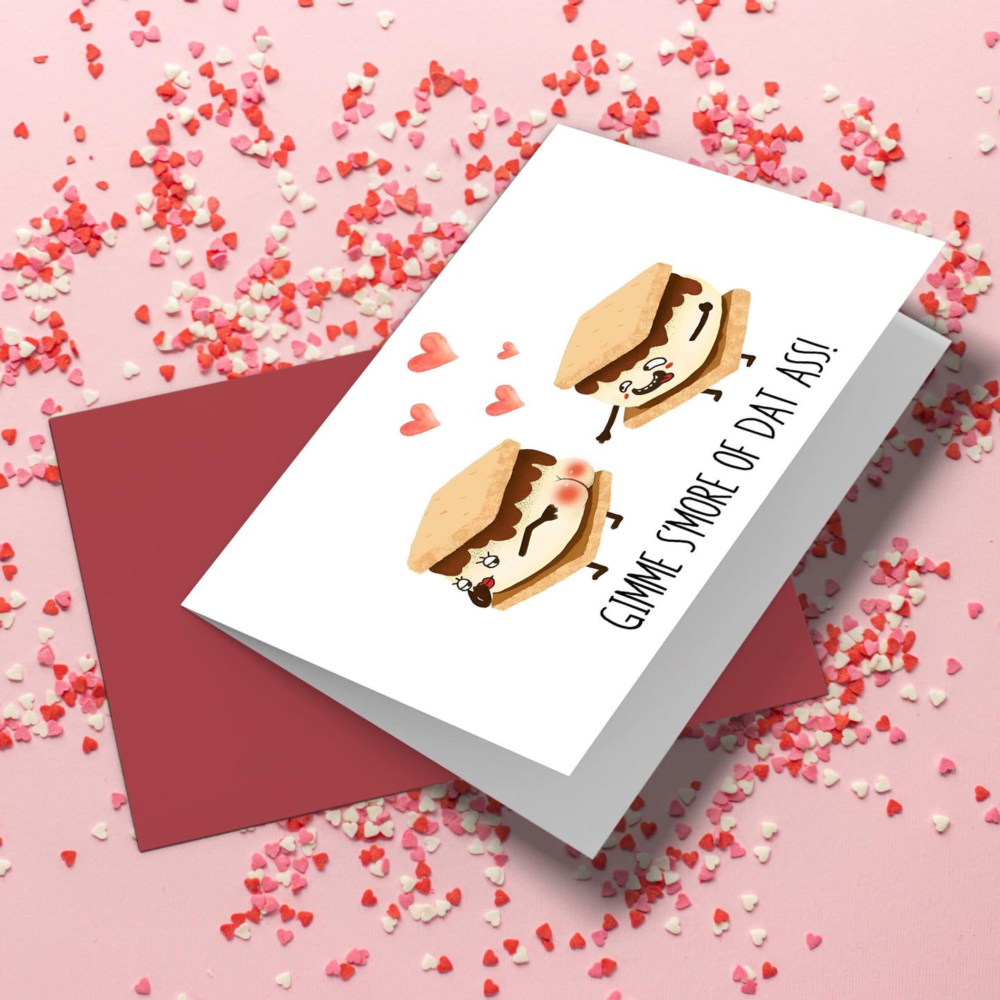 Pawzity Valentines Gifts for Him, Boyfriend, Bf, Husband, Men - Funny Valentines Card for Him - Anniversary, Birthday Gifts for Him - Single 5.3''x 8'' Funny Card with Envelope for Boyfriend, Husband WN420