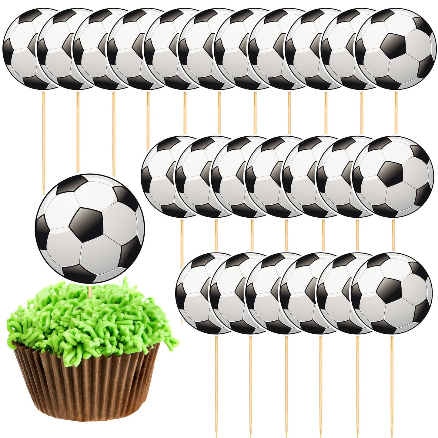 48 Pack Casino Cupcake Toppers Glitter Poker Chips Dices Mini Slot Machine Cupcake Picks for Las Vegas Casino Night Theme Birthday Party Baby Shower Decoration Supplies BST220