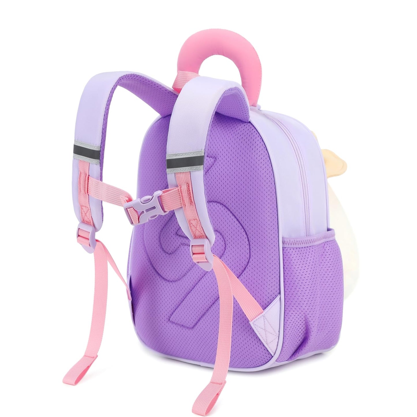 CAMTOP Cute Kids Toddler Backpack Small 3D Cartoon School Bookbags Age 1-3 Daycare Nursary Travel Bags (Butterfly-pink) BST326H