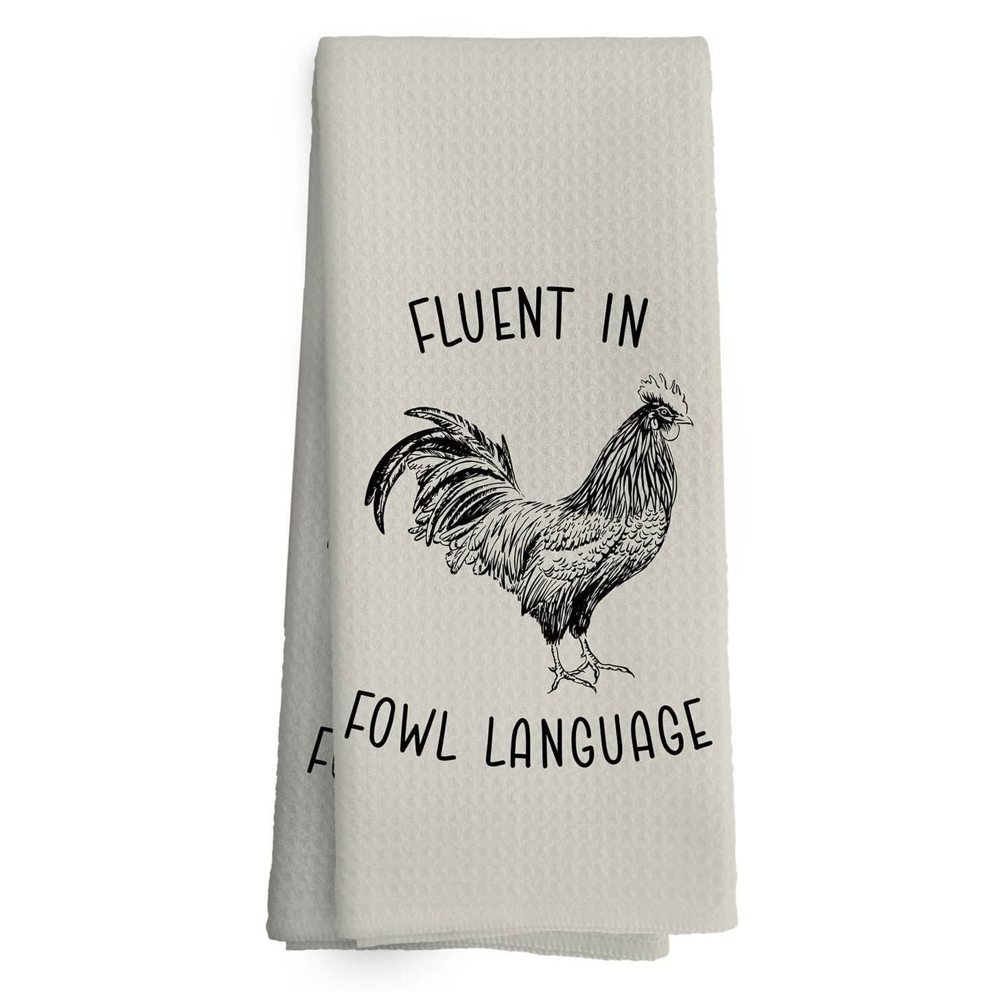 Funny Kitchen Towels Dish Towel Dishcloth 16x24 Inches, Funny Dish Towels with Sayings Towel Decorative Absorbent Hand Tea Towels for Kitchen Bathroom Decor, Humorous Gifts for Women Men BST326L
