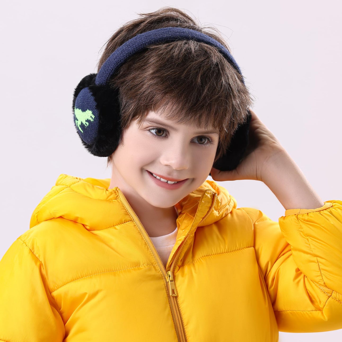 XIAOHAWANG Kids Boy Warm Earmuffs for Children Girl Winter Ear Muffs Cold Weather Ear Warmer