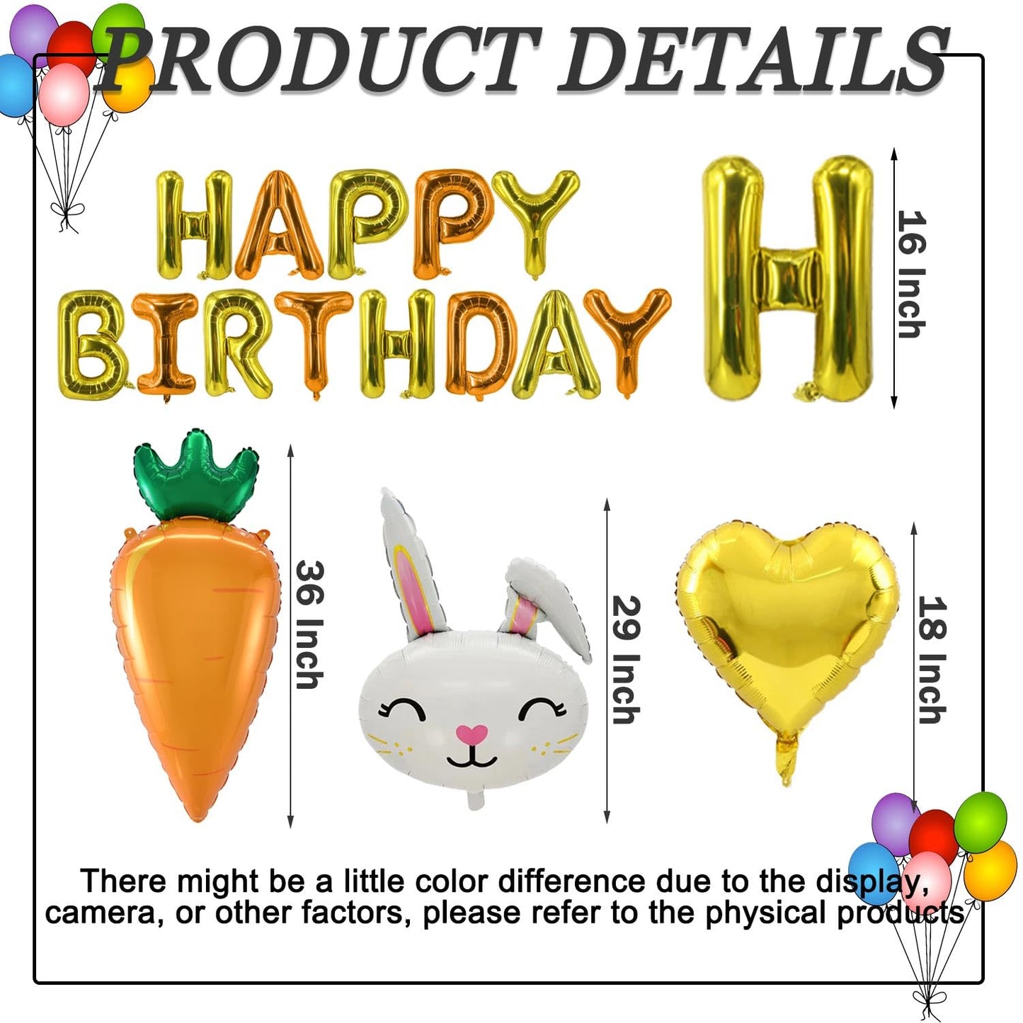 Green Happy Birthday Balloons Banner Foil Balloons Letters Banner Balloon for Green Themed Party Decoration Supplies Christmas Birthday Decoration Decor Ballons Arch Kits Party Balloon Set 15pcs BST326L