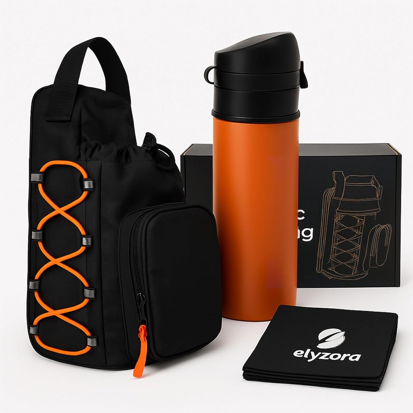 Elyzora Magnetic Bottle Bag Gym Bag for Men and Women 76