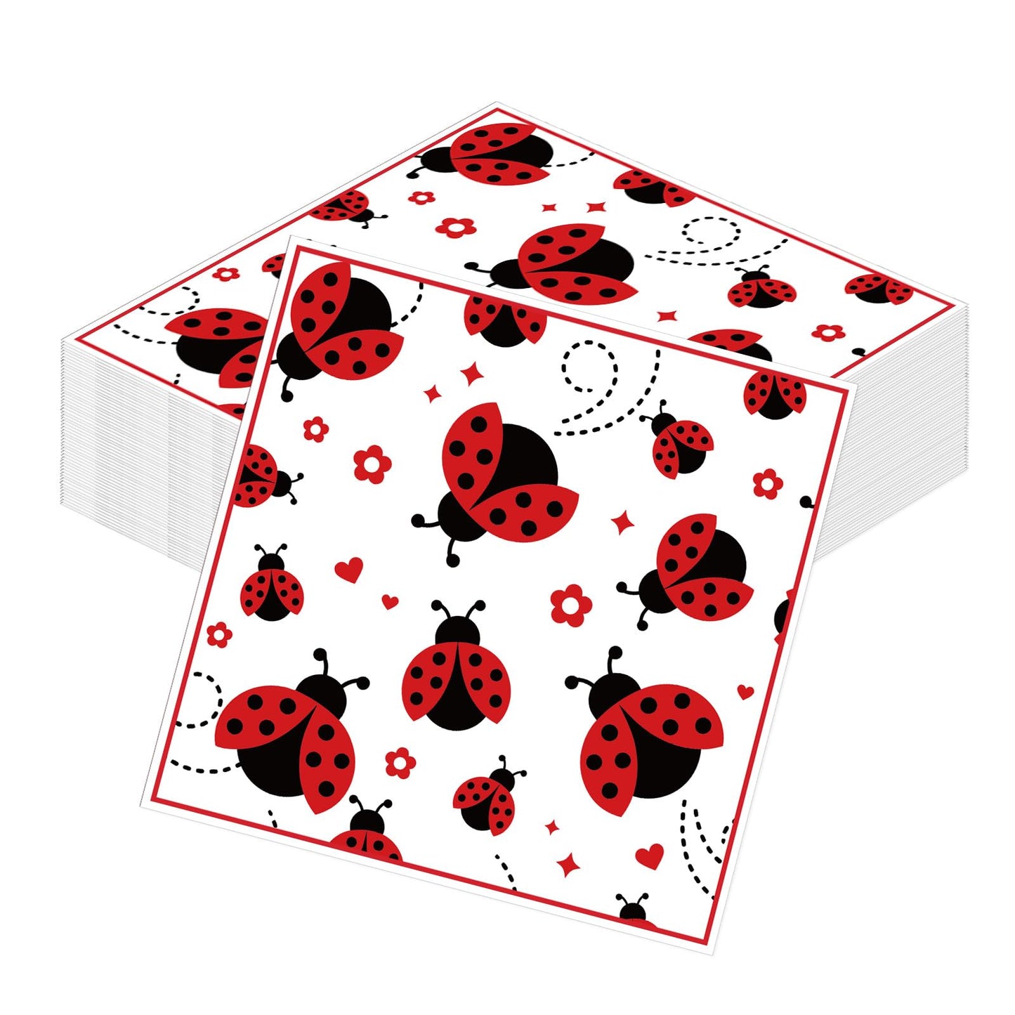 Gameza July Christmas Party Decorations, 50PCS There's Some Hohoho's in July Disposable Paper Napkins Decoration, Summer Xmas Beach Napkins Decor Supplies BST220