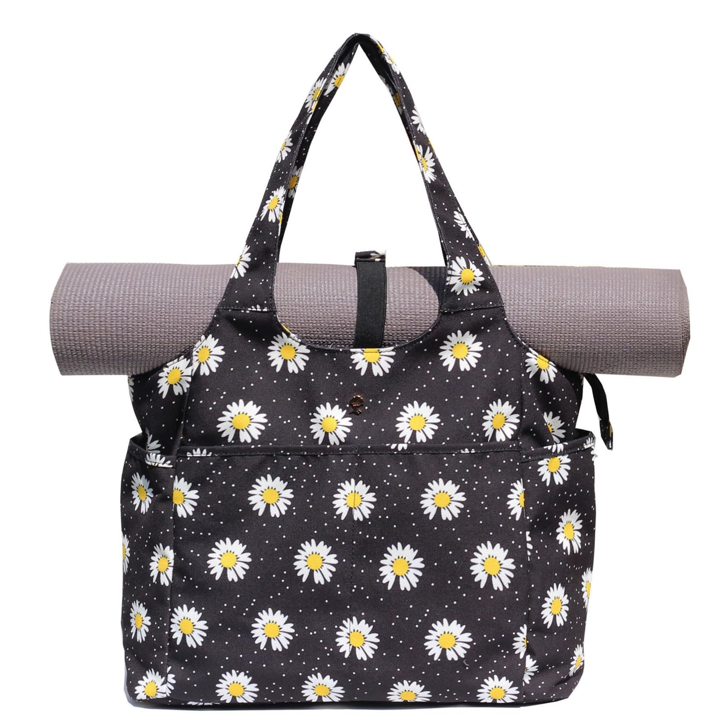 ESVAN Yoga Tote Bag Mat bag Women Shoulder Bags Carryall Tote for Travel Office Workout Gym Nurse Beach BST326H