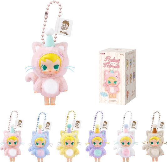 POP MART Baby Molly Pocket Friends Series-Vinyl Plush Pendant Blind Box Figures 38