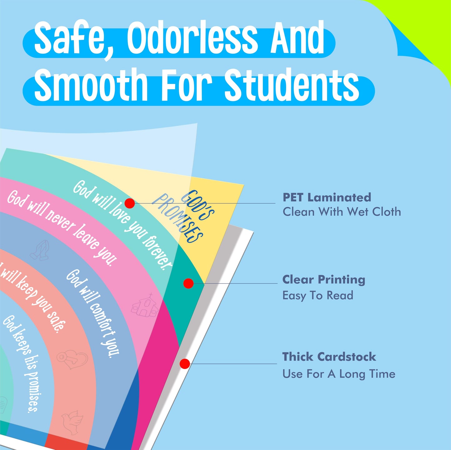 15 Reading Strategy Posters, Thick Water & Tear Resistant English Language Poster, Educational Reading Comprehension Posters for Bulletin Board, Classroom, School Supplies, Wall Decor (14.5” x 11”) BST220