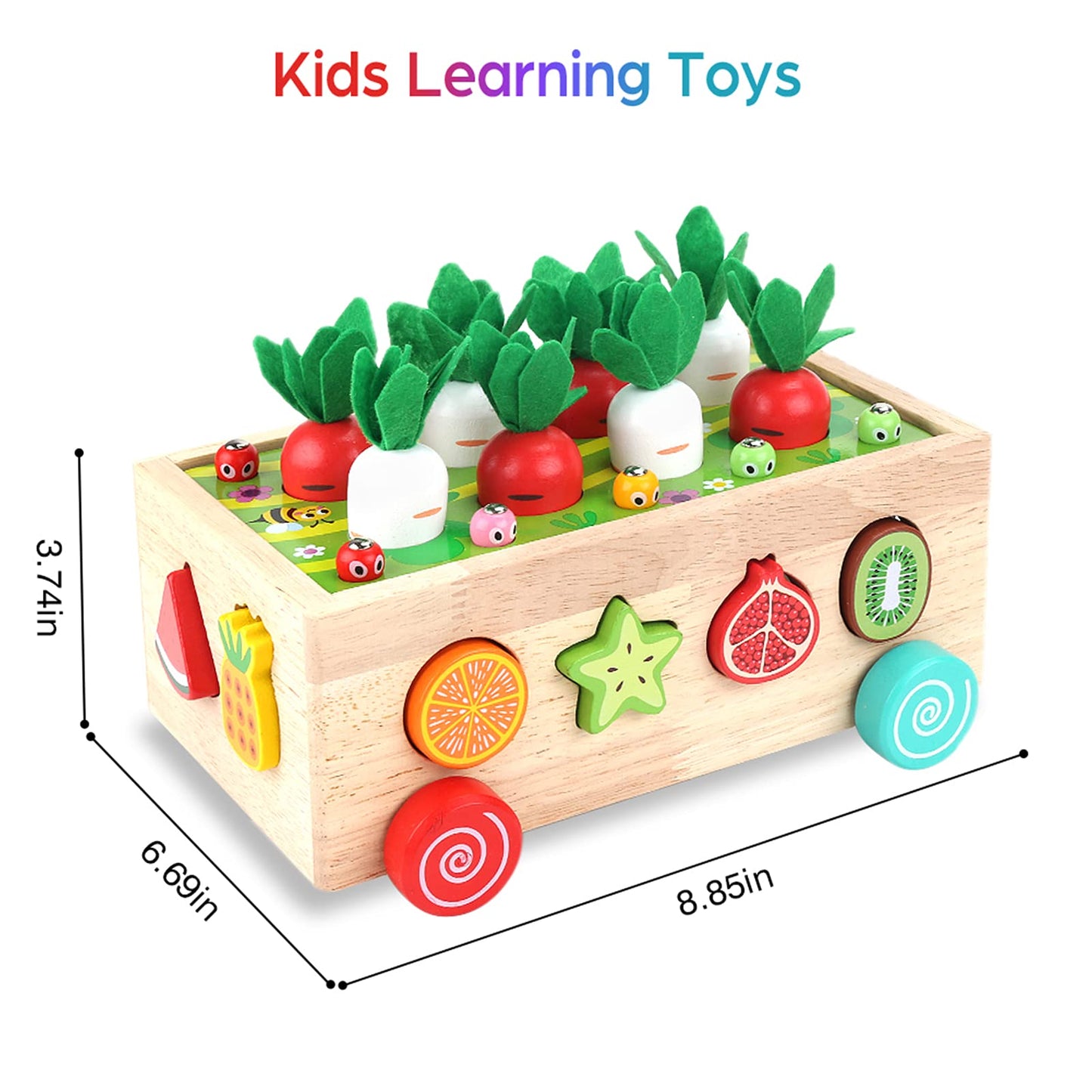 Toddlers Montessori Wooden Educational Toys RD4