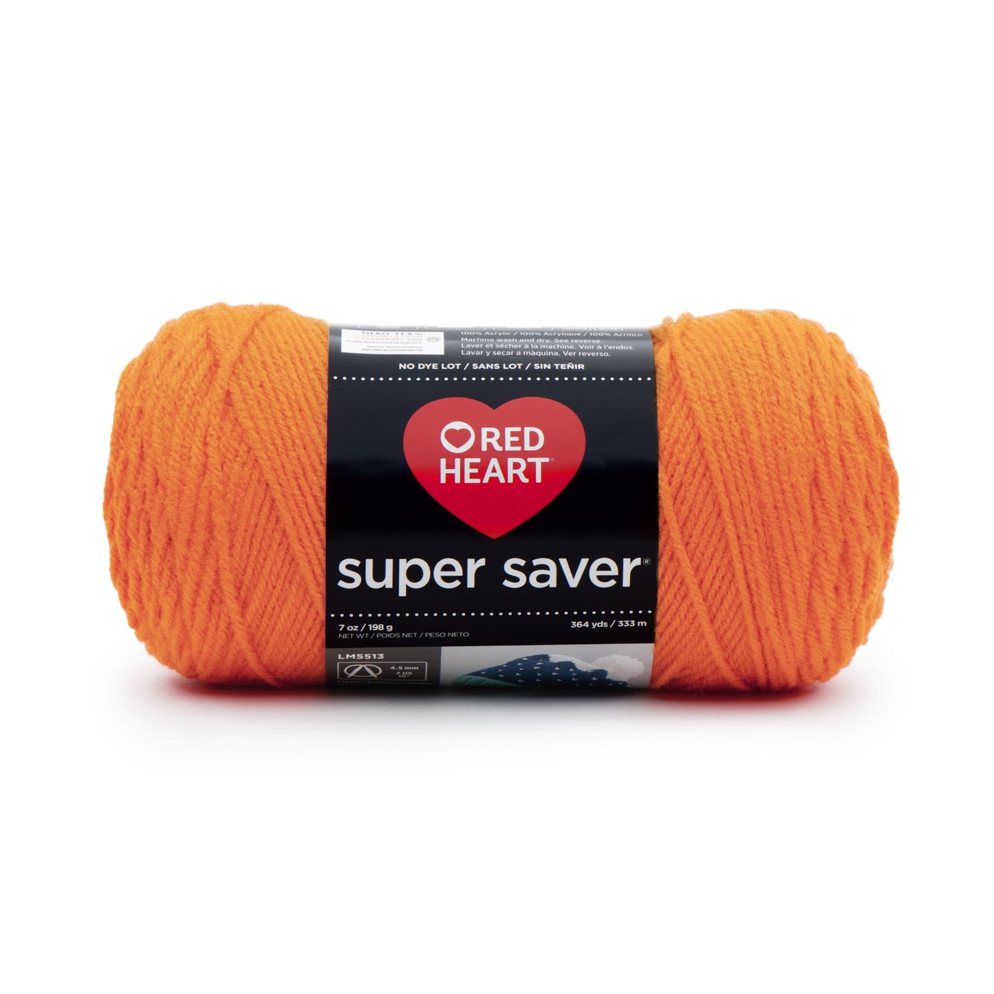 RED Heart Super Saver Yarn, Carrot BST326L