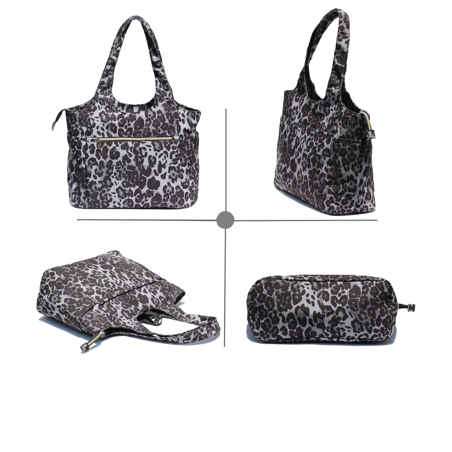 ESVAN Yoga Tote Bag Mat bag Women Shoulder Bags Carryall Tote for Travel Office Workout Gym Nurse Beach BST326H