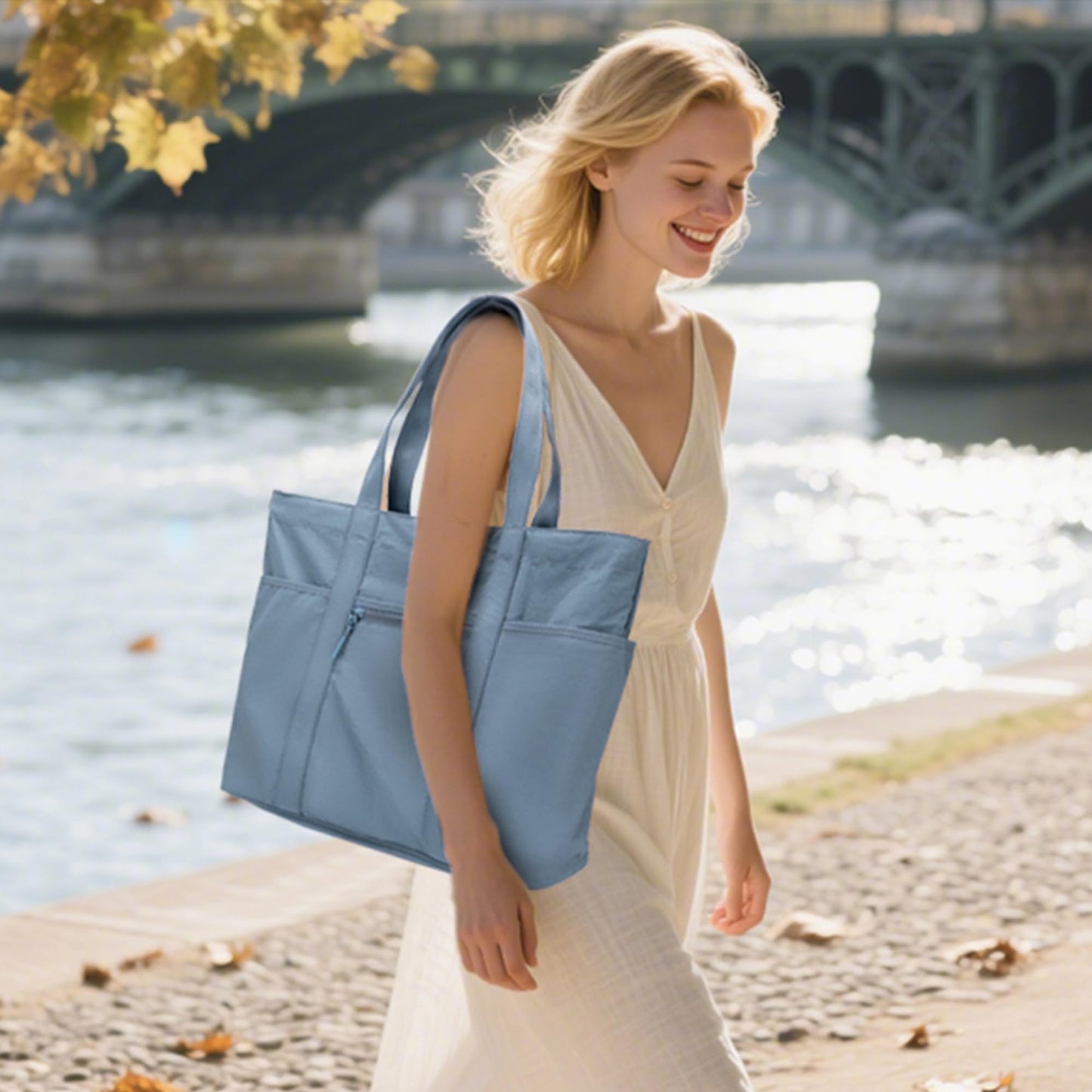 Tote Bag for Women,Large Handbag with Laptop Compartment, Shoulder Bag for Travel, Tote Bags for Work and Everyday WN420