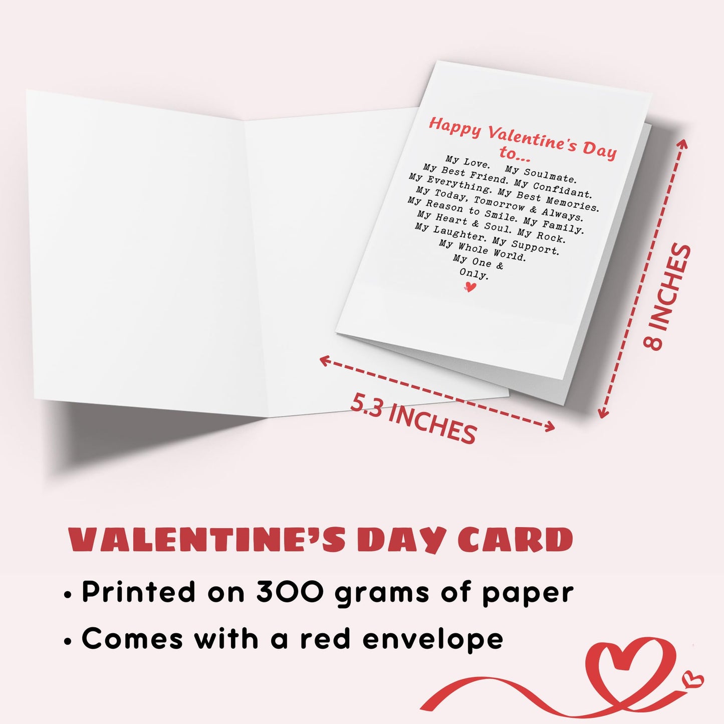 Pawzity Valentines Gifts for Him, Boyfriend, Bf, Husband, Men - Funny Valentines Card for Him - Anniversary, Birthday Gifts for Him - Single 5.3''x 8'' Funny Card with Envelope for Boyfriend, Husband WN420