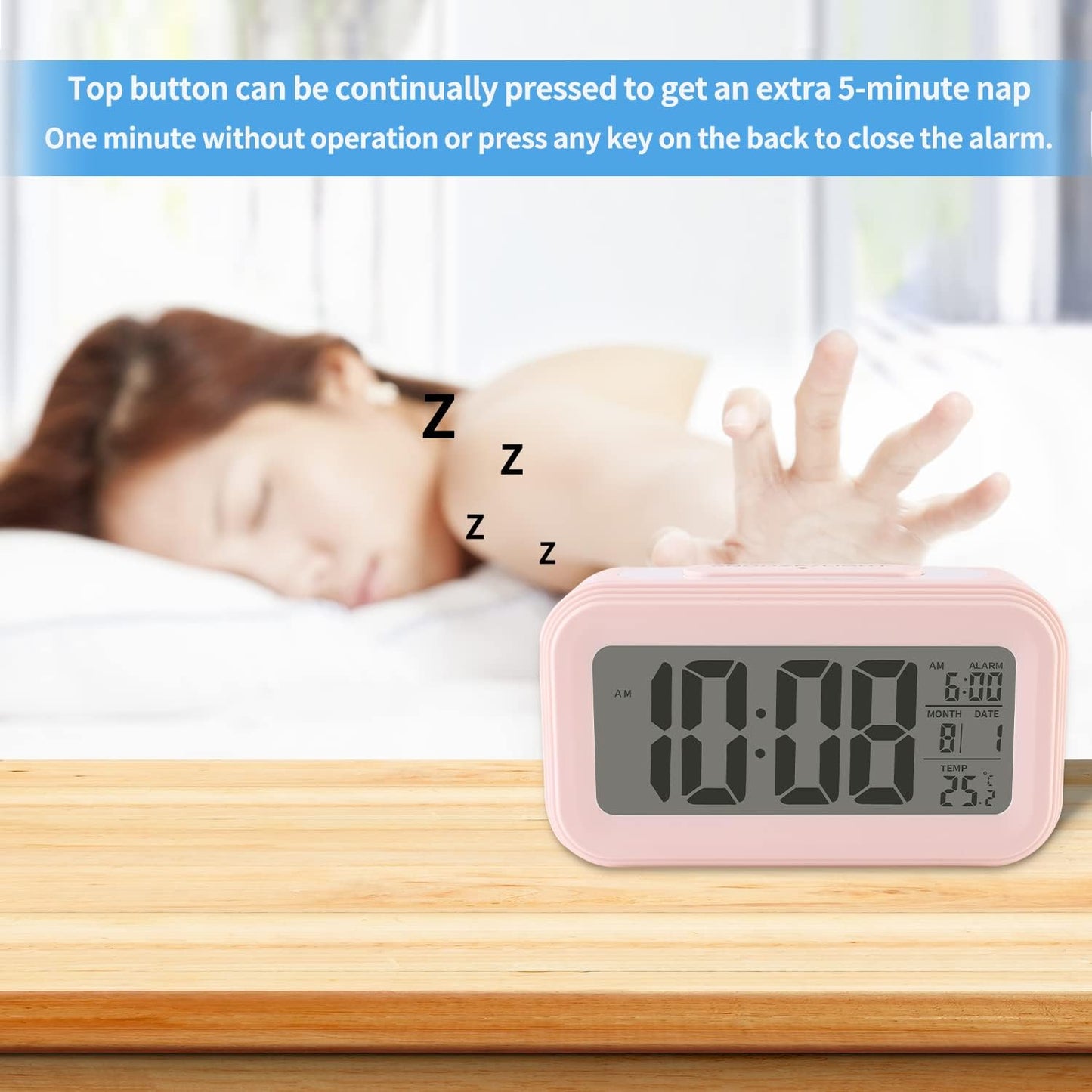 Optically Controlled Liquid Crystal Device Alarm Clock 79
