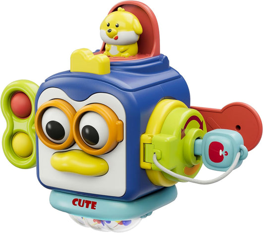 BUSY TOYS Montessori Toys for 1 Year Old Girl Blue 62