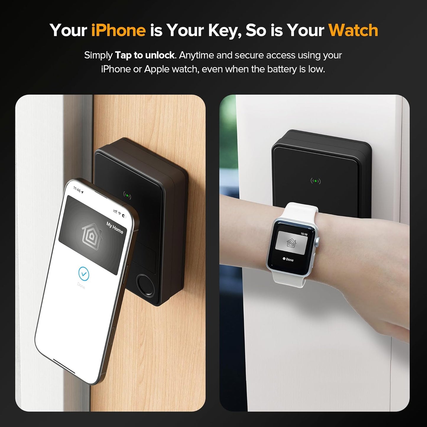 X3 Smart Lock Apple Home Key Door Lock Deadbolt